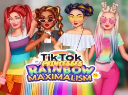 tiktok-prinsessen regenboog