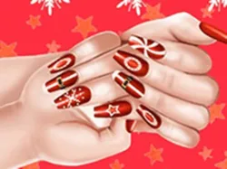 tiệm làm nail thời trang giáng sinh - trò chơi cho gái