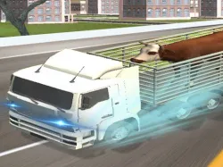 wilde dieren transport vrachtwagen