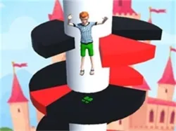 헬릭스 점프 게임 3d