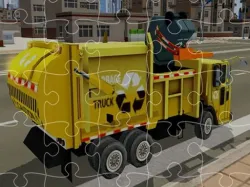 垃圾 3D 卡車