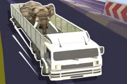 野生动物运输卡车