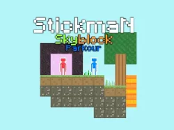 stickman skyblock parkour