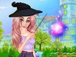 小魔女的新学校生活