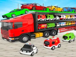 gekke auto transport vrachtwagen spel auto transport trans