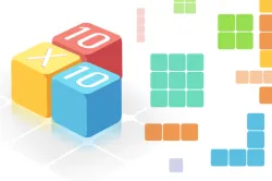 10x10 グリッドを埋めよう！