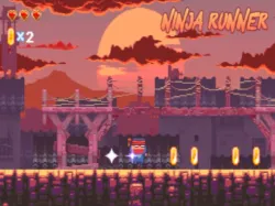 ninja runner het spel