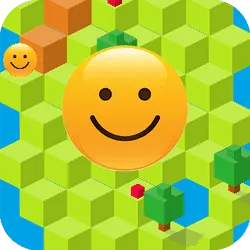 emoji naar beneden de heuvel