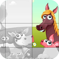 puzzel boerderijspel