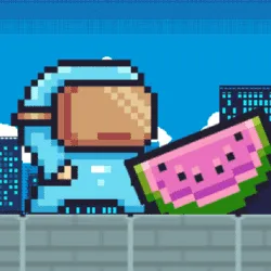 Glitch Guy gravity run