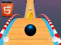 天空特技滾動球3D