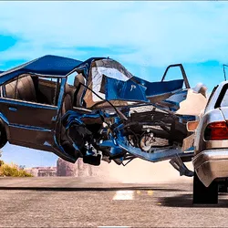 碰撞测试汽车3D