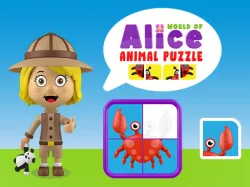 Thế giới của Alice   Trò chơi ghép hình động vật