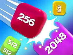 trò chơi hợp nhất 3d chain cube 2048