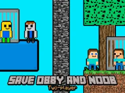 Lưu Obby và Noob Hai người chơi