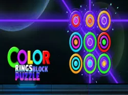 Kleur Ringen Blok Puzzel