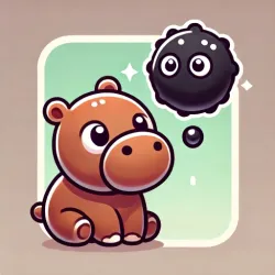 ẩn moodeng hippo!