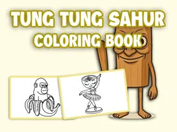 Tung Tung Sahur 塗色書