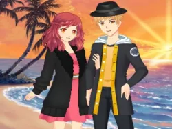 stel anime kleedkamer