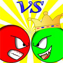 Red ball vs green king - 紅球對綠王