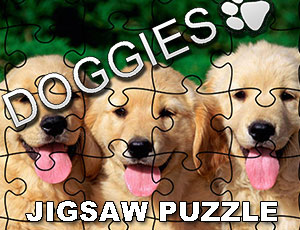 Jigsaw Puzzle Doggies - 拼圖小狗