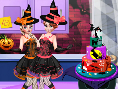 Halloween Party Cake - 萬聖節派對蛋糕