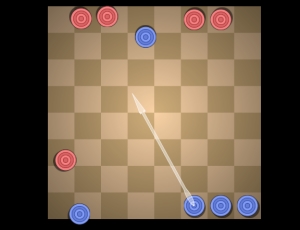 Angry Checkers - 憤怒的跳棋