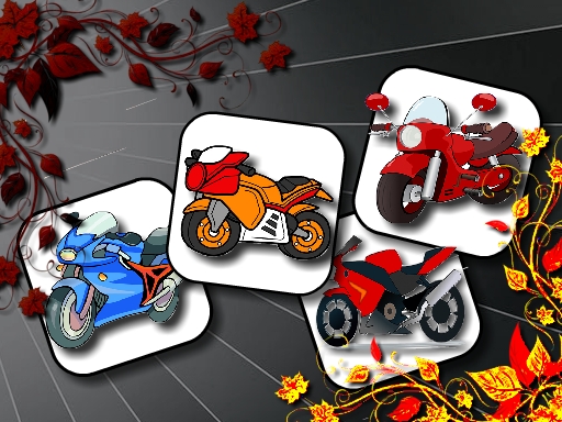 Cartoon Motorbikes Memory - 卡通摩托車記憶