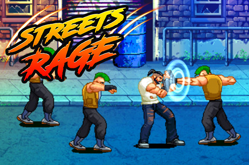 Streets Rage Fight - 街頭憤怒的戰鬥