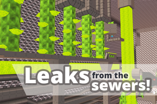 KOGAMA Leaks From the Sewers! - KOGAMA 下水道漏水！
