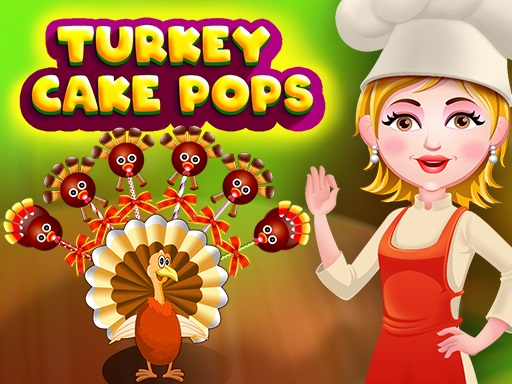 Turkey Cake Pops - 火雞蛋糕爆米花