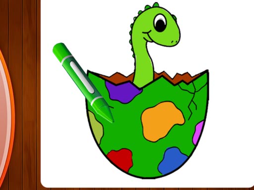 Dinosaurs Coloring Book Part I - 恐龍圖畫書第一部分