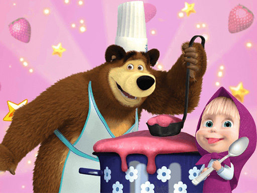 Masha And Bear Cooking Dash - 瑪莎和熊烹飪短跑