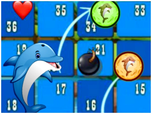 Dolphin Dice Race - 海豚骰子比賽