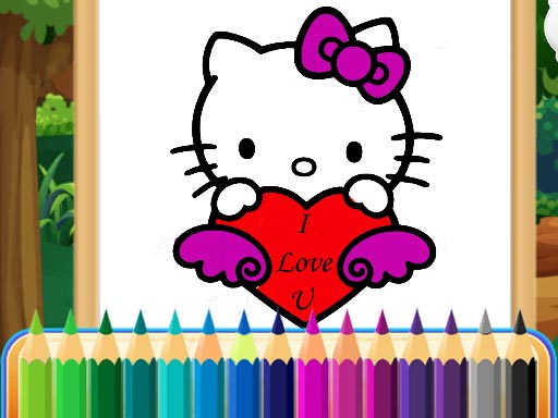 Coloring Kitty - 著色小貓