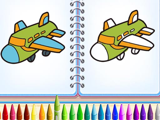 Aero Coloring Books - 航空圖畫書
