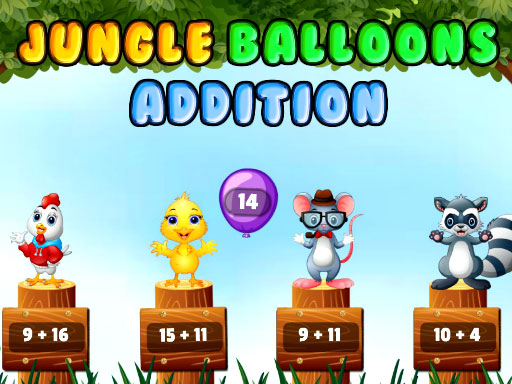 Jungle Balloons Addition - 叢林氣球添加