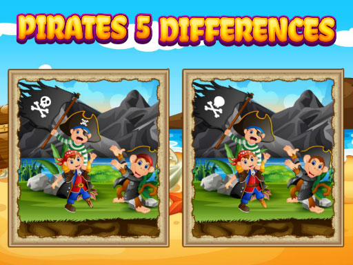 Pirates 5 Differences - 海盜 5 差異