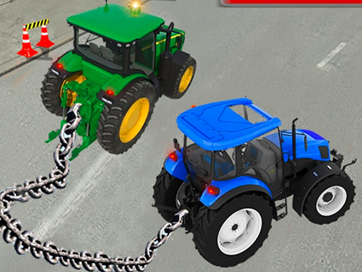 Chained Tractor Towing Simulator - 鍊式拖拉機牽引模擬器