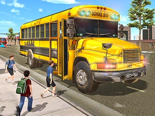 City School Bus Driving - 市校車駕駛