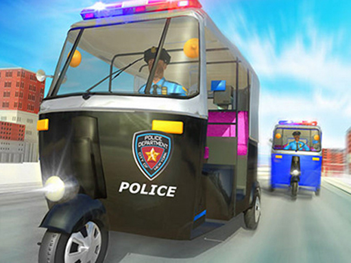 Police Auto Rickshaw Game 2020 - 2020 年警察自動人力車遊戲