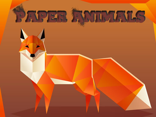 Paper Animals Pair - 紙動物對