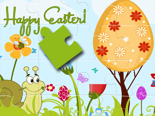 Happy Easter Puzzle - 復活節快樂拼圖