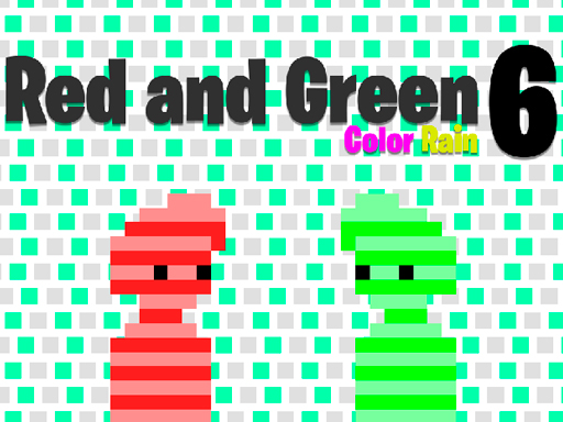 Red and Green 6 Color Rain - 紅綠6色雨