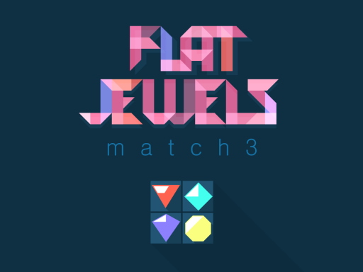 Flat Jewels Match 3 - 扁平珠寶第 3 場比賽