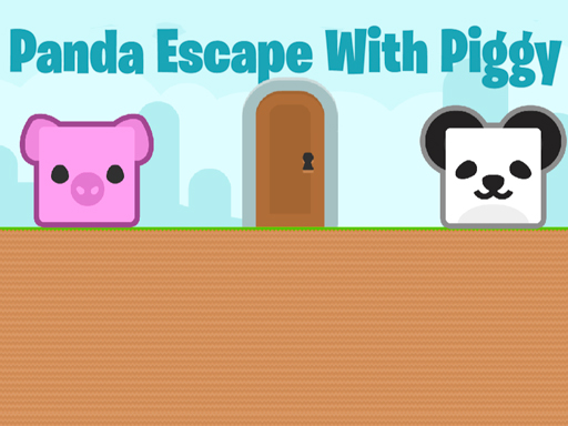 Panda Escape With Piggy - 熊貓與小豬逃生