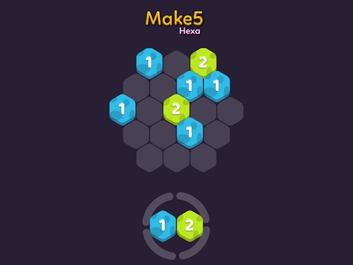 Make 5 Hexa - 製作 5 個六邊形