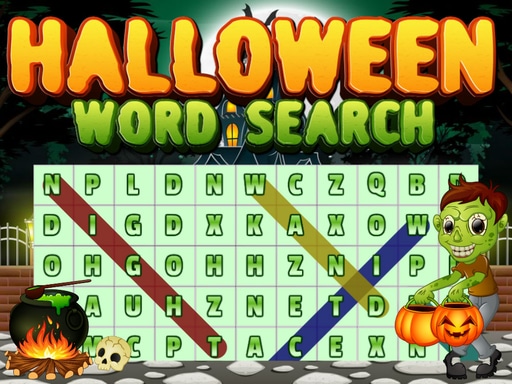Halloween Words Search - 萬聖節單詞搜索