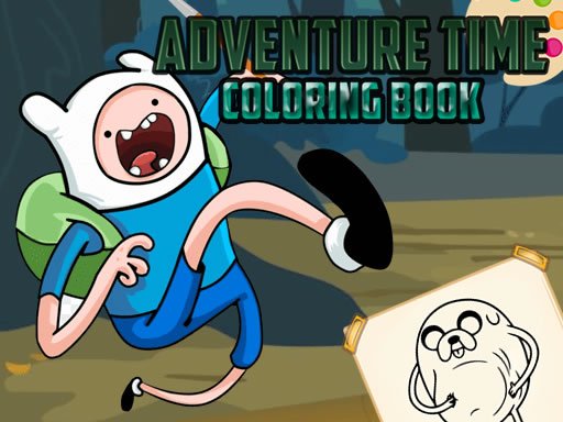 Adventure Time Coloring Book - 冒險時間圖畫書