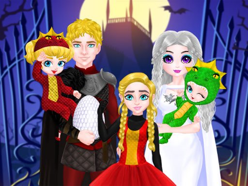 Princess Family Halloween Costume - 公主家庭萬聖節服裝